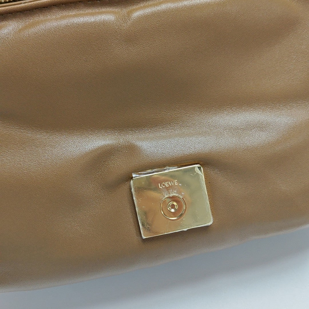 Puffer Goya Lambskin Brown