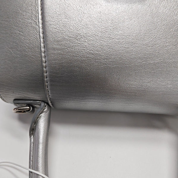 Hourglass S Calfskin Silver