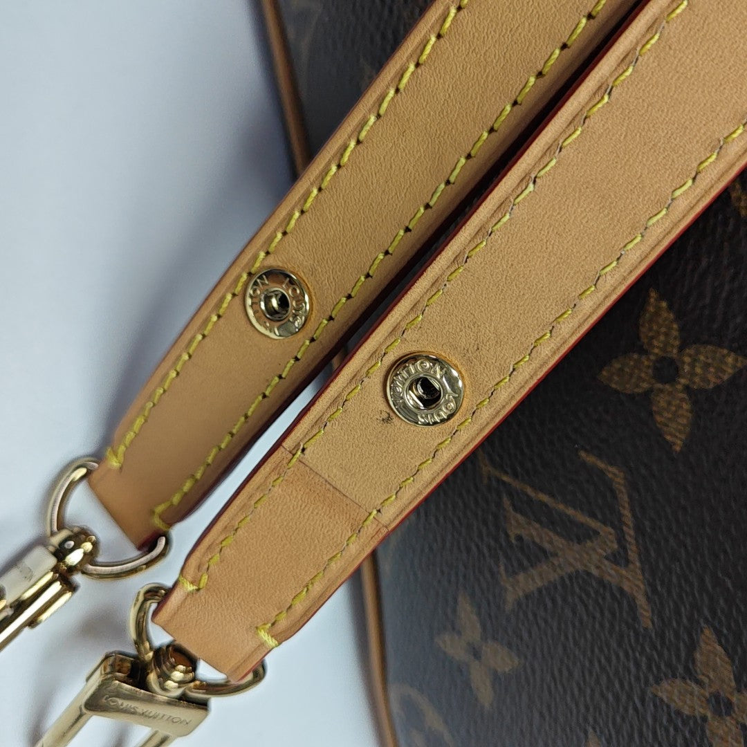 BOULOGNE Monogram Coated Canvas Brown