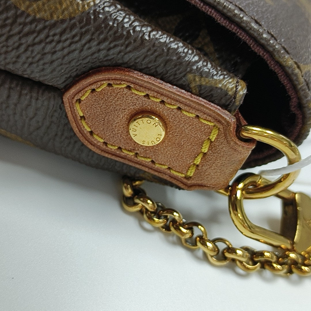 FAVORITE MM Monogram Coated Canvas Brown