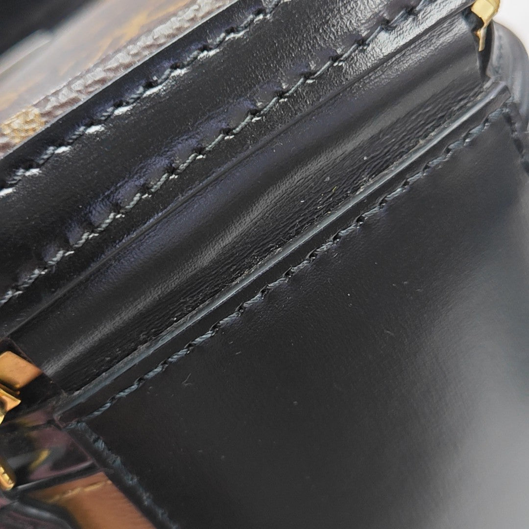 CANNES PM Monogram Coated Canvas Brown