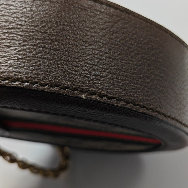 Ophidia Mini Monogram Coated Canvas Beige