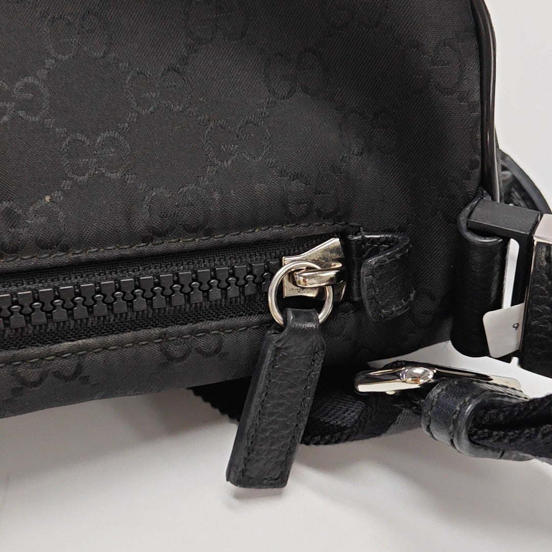 GG Imprime Monogram Canvas Black