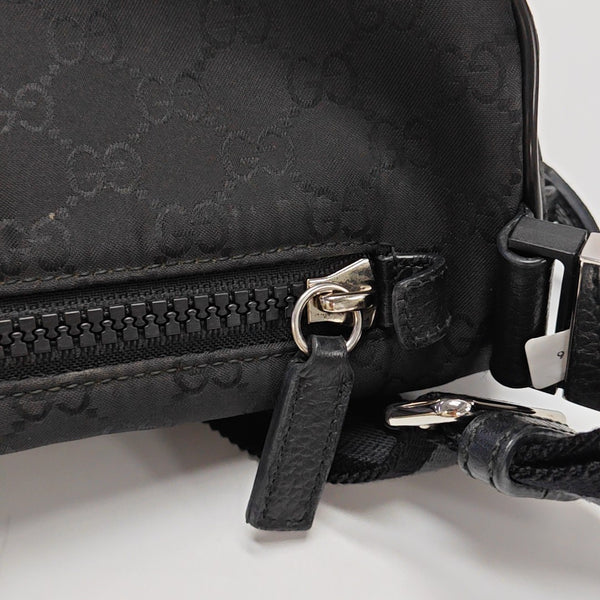 GG Imprime Monogram Canvas Black