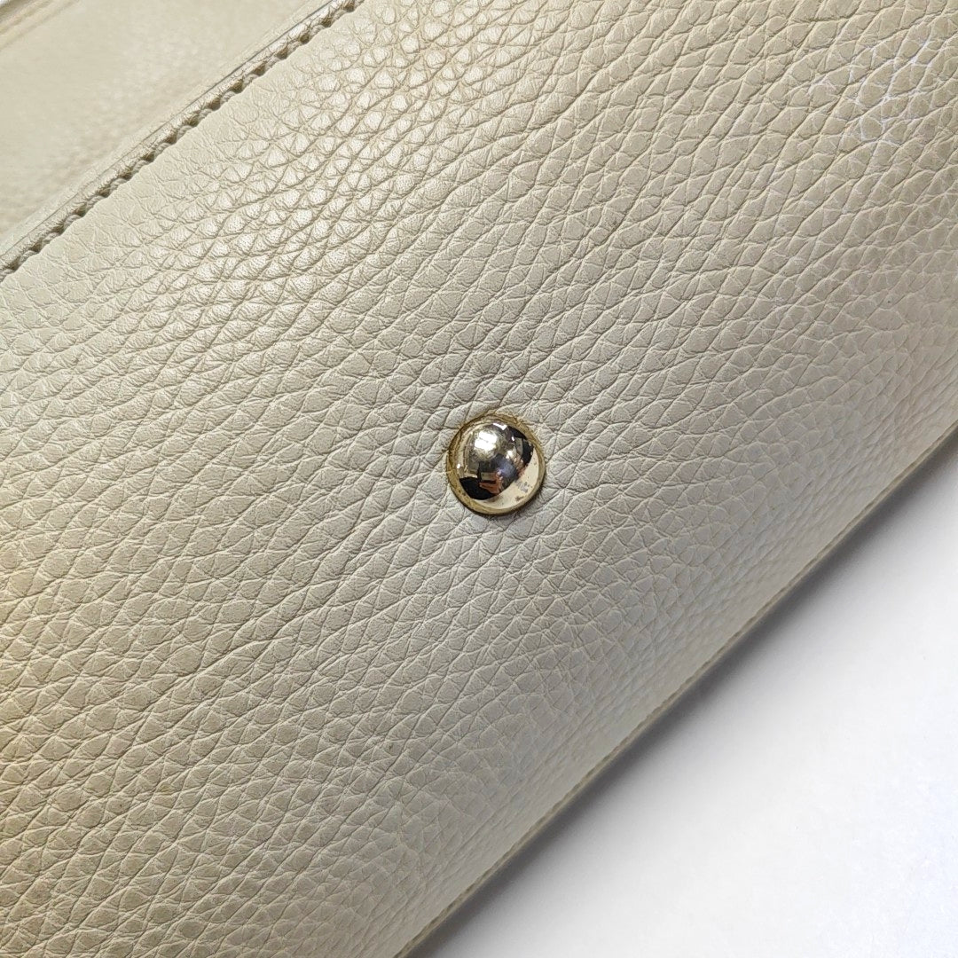 Bamboo 1947 Calfskin White