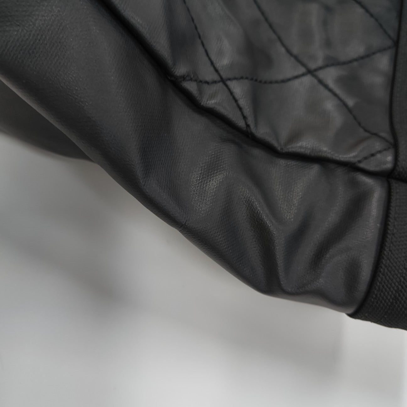 PARIS BIARRITZ Large Quilted Coated Canvas Black