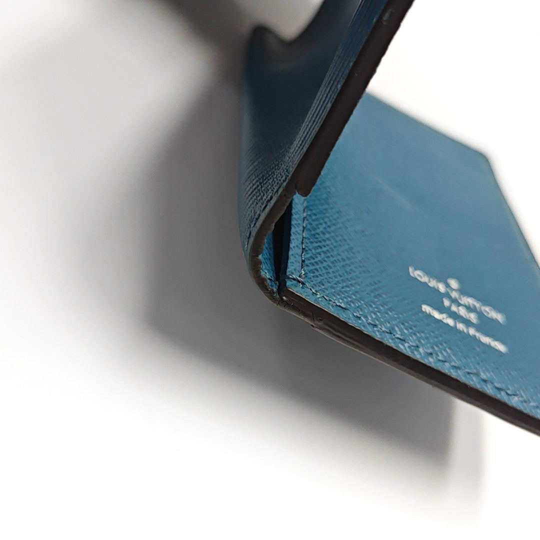 Epi Card Holder Blue