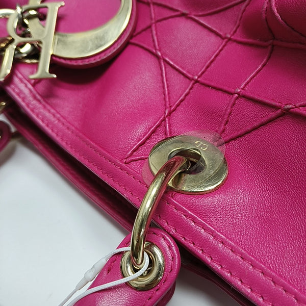 Granville Cannage Lambskin Red