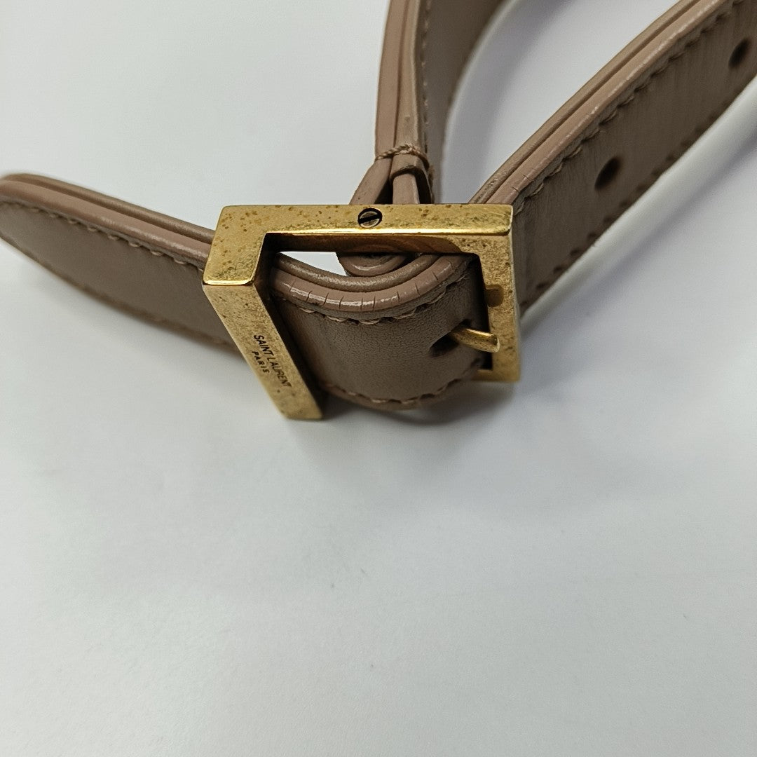 LE 5 À 7 Small Calfskin Brown