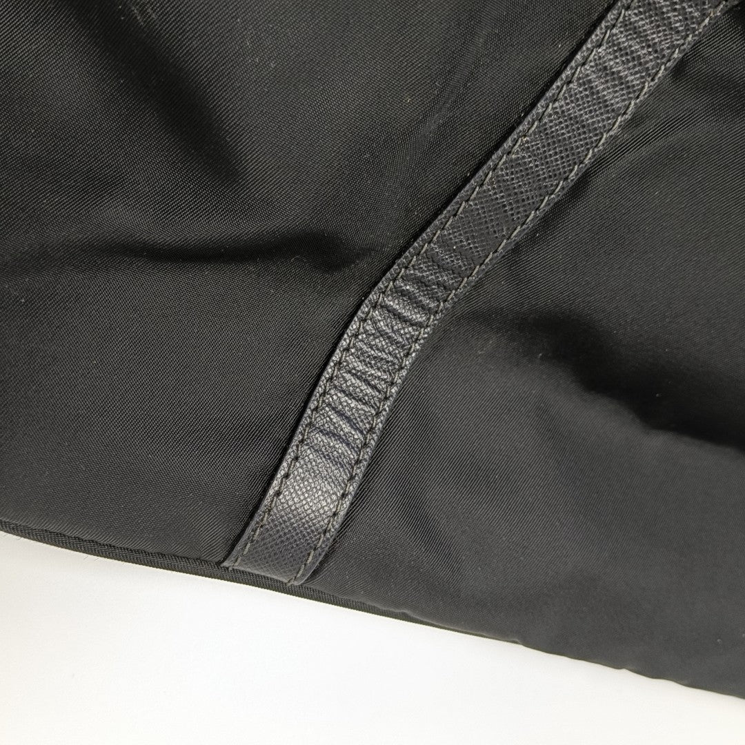 Nylon Tote Bag Black