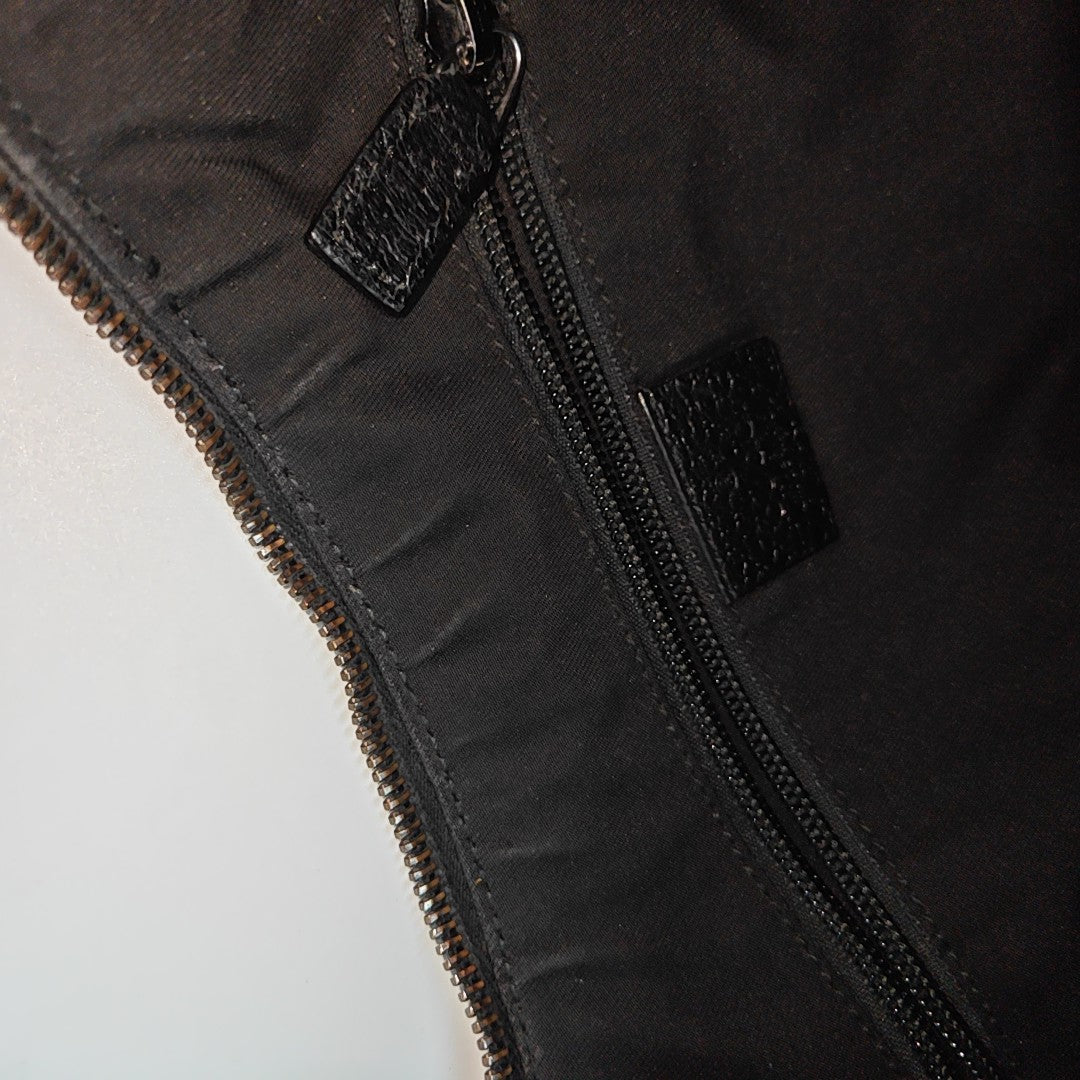 Monogram Canvas Black