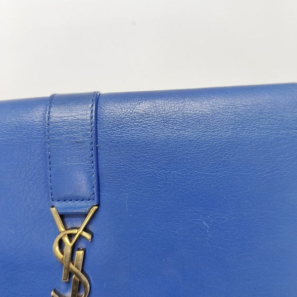 Calfskin Wallet Blue
