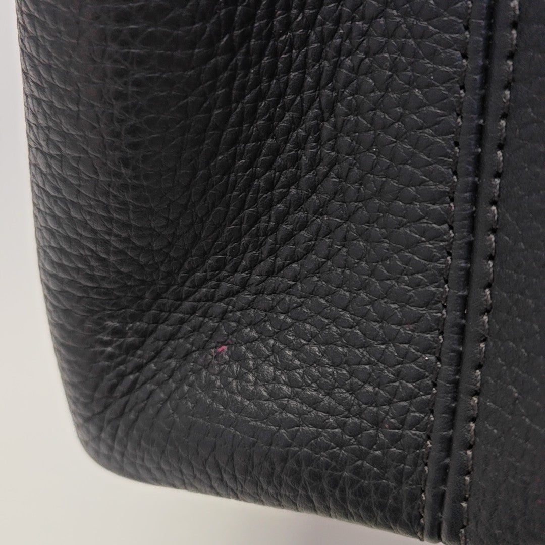 CAPUCINES GM Calfskin Black
