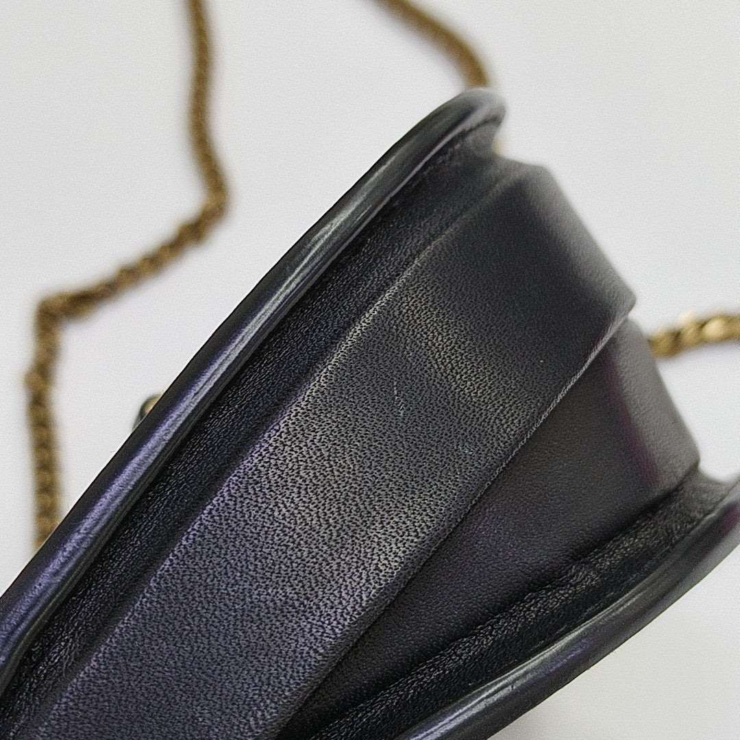 LE K BABY Calfskin Black