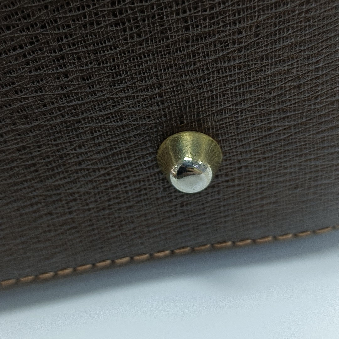Calfskin Tote Bag Brown