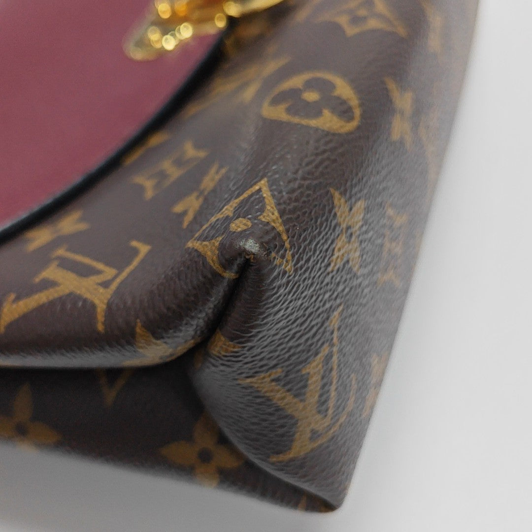SAINT PLACIDE Monogram Coated Canvas Brown