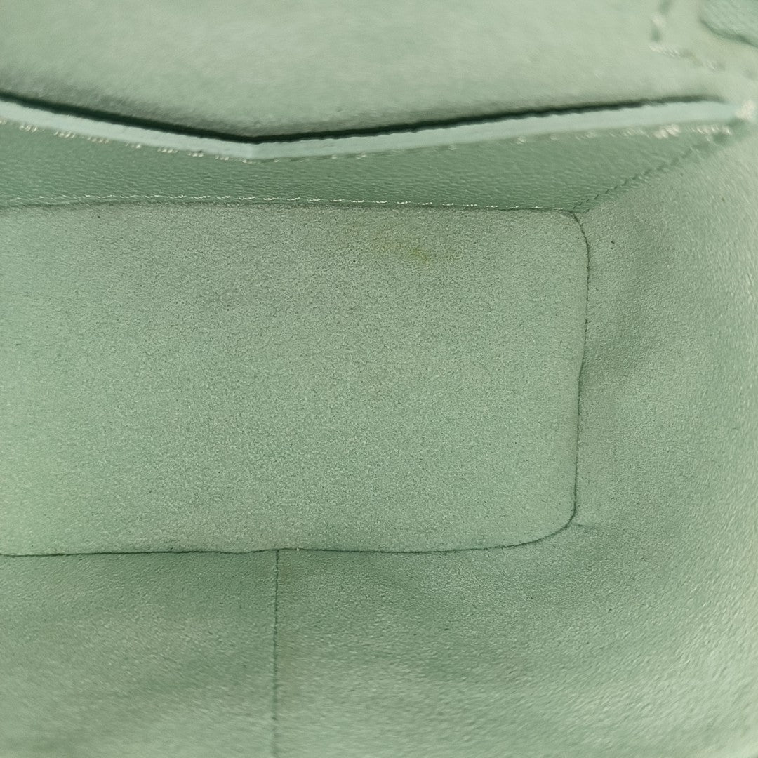 NICE Monogram Calfskin Blue