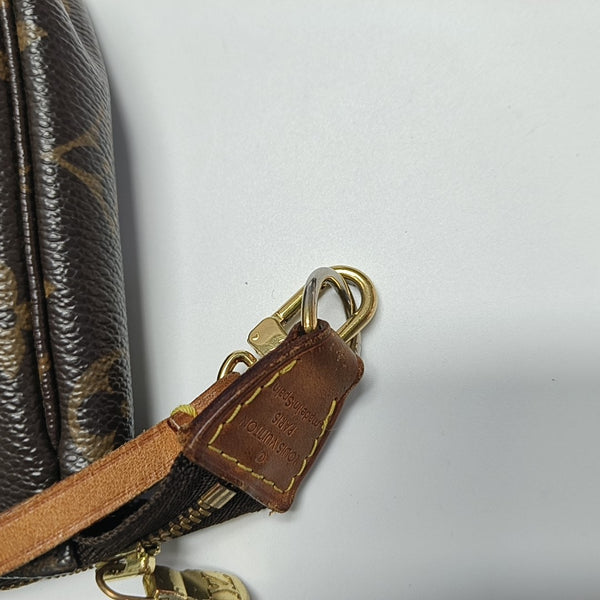ACCESSOIRES Monogram Coated Canvas Brown