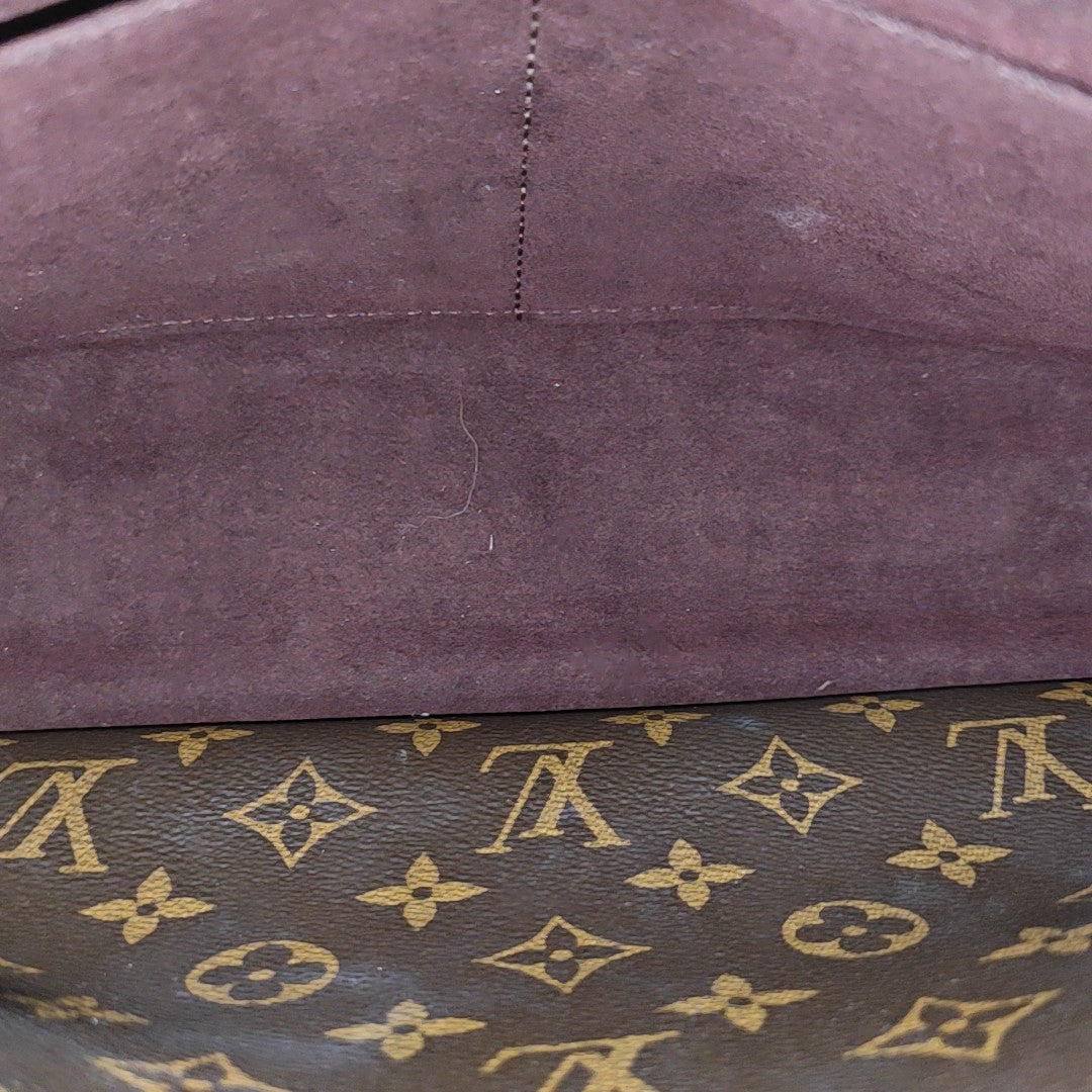 MONTAIGNE Monogram Coated Canvas Brown