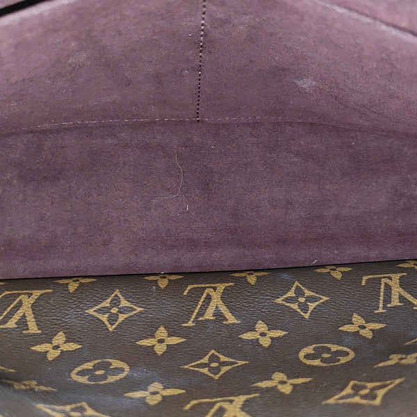 MONTAIGNE Monogram Coated Canvas Brown
