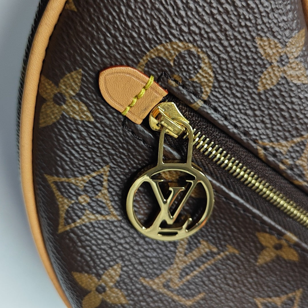 LOOP Monogram Coated Canvas Brown