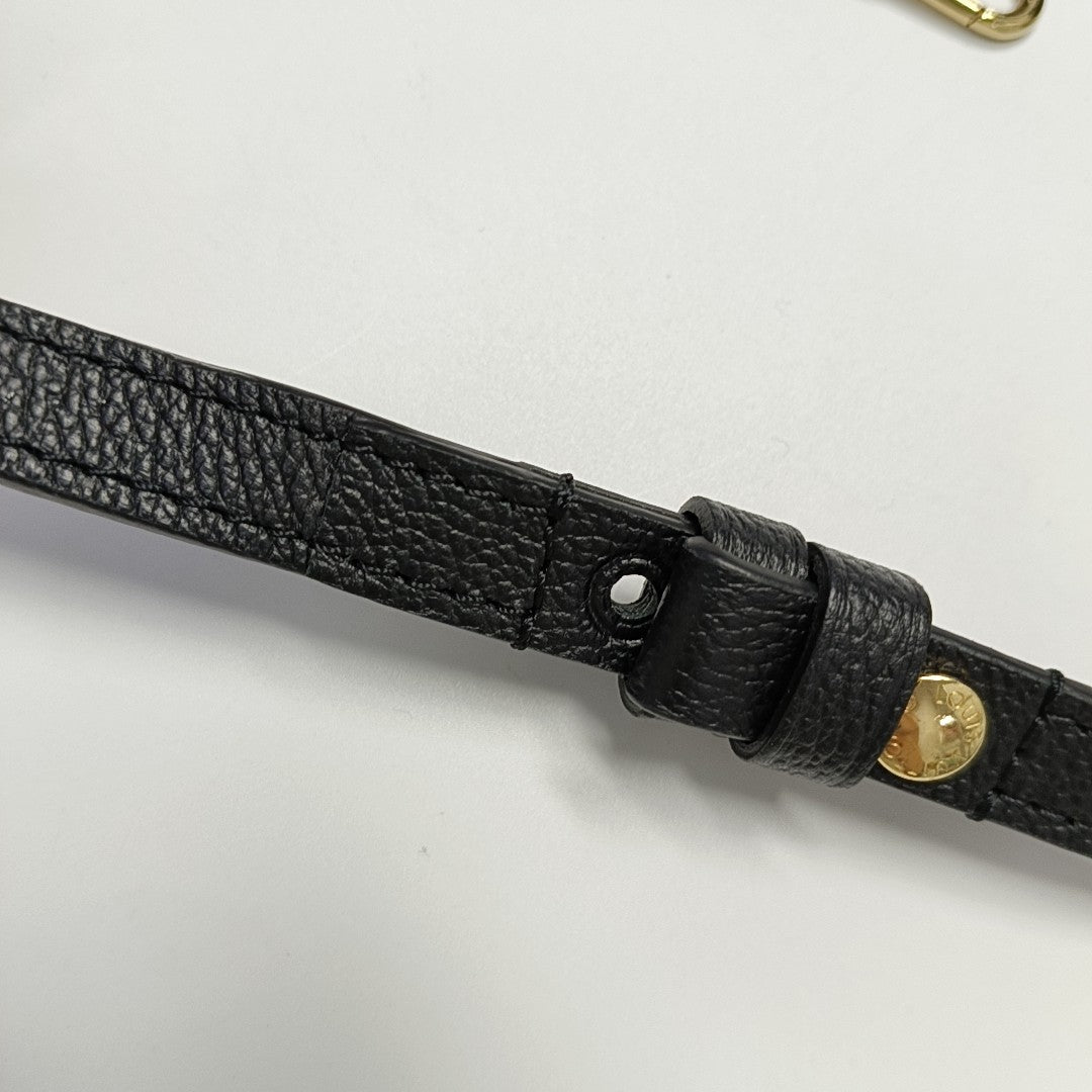 IVY Monogram Calfskin Black