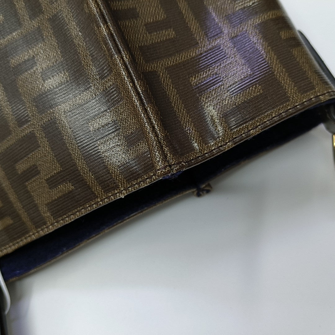 Mania Coated Canvas Brown