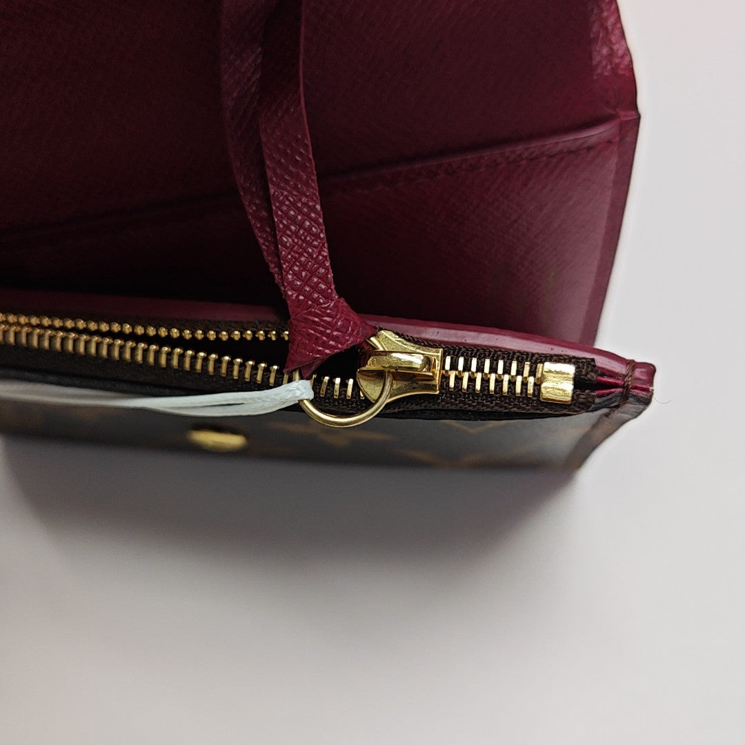 VICTORINE Monogram Coated Canvas Brown Card Holder