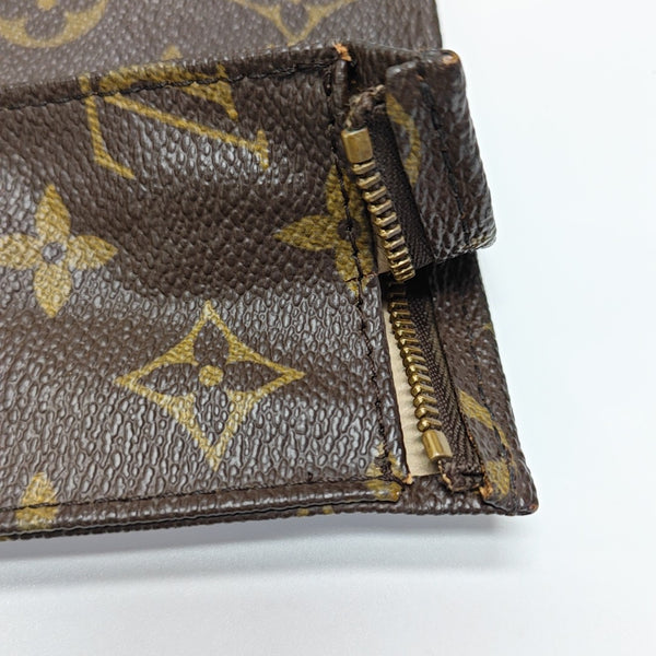 TOILET POCKET 26 Monogram Coated Canvas Brown