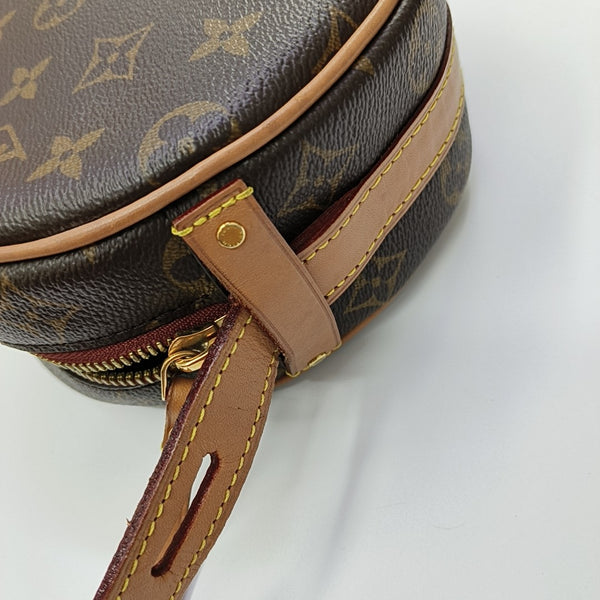 BOITE CHAPEAU PM Monogram Coated Canvas Brown