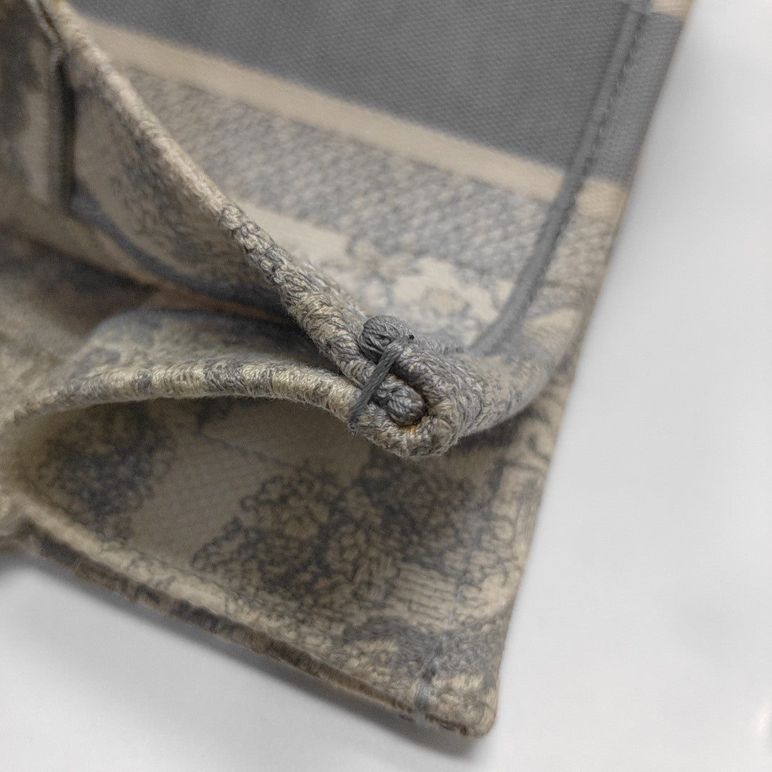 Book Tote Medium Canvas Gray