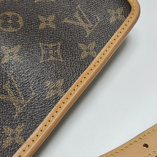 CARRYALL MM Monogram Coated Canvas Brown