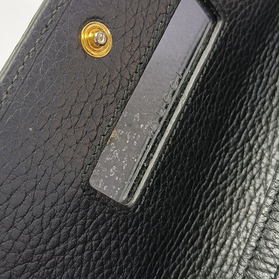 GG Marmont Super Mini Calfskin Black