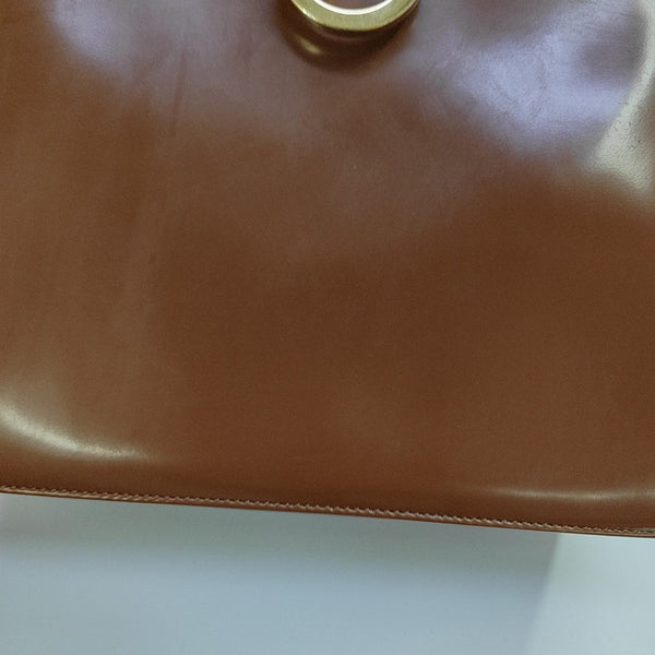 Kelly Calfskin Brown