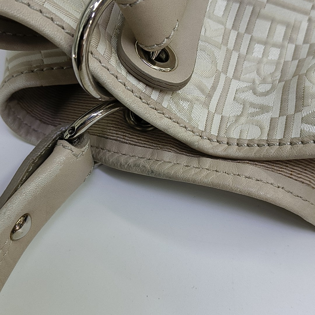 Fabric Tote Bag Beige