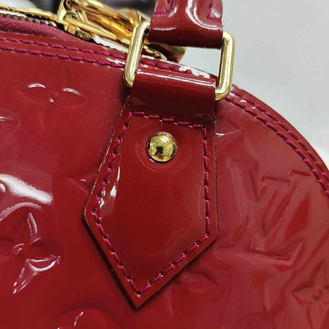 ALMA BB Patent Leather Red