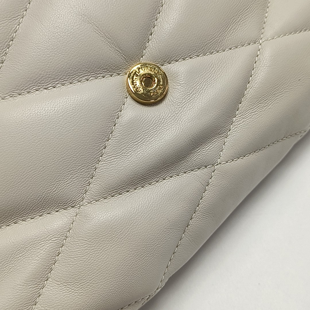 LE 57 Quilted Lambskin White