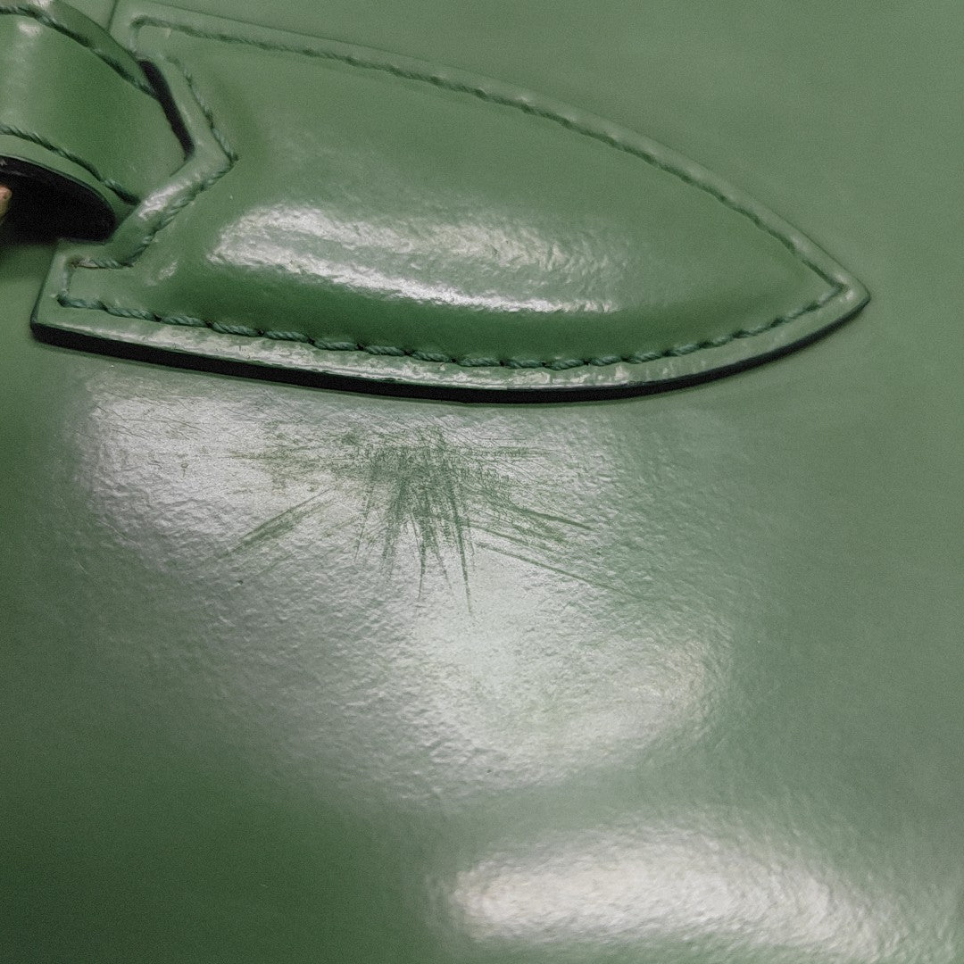 Calfskin Shoulder Bag Green