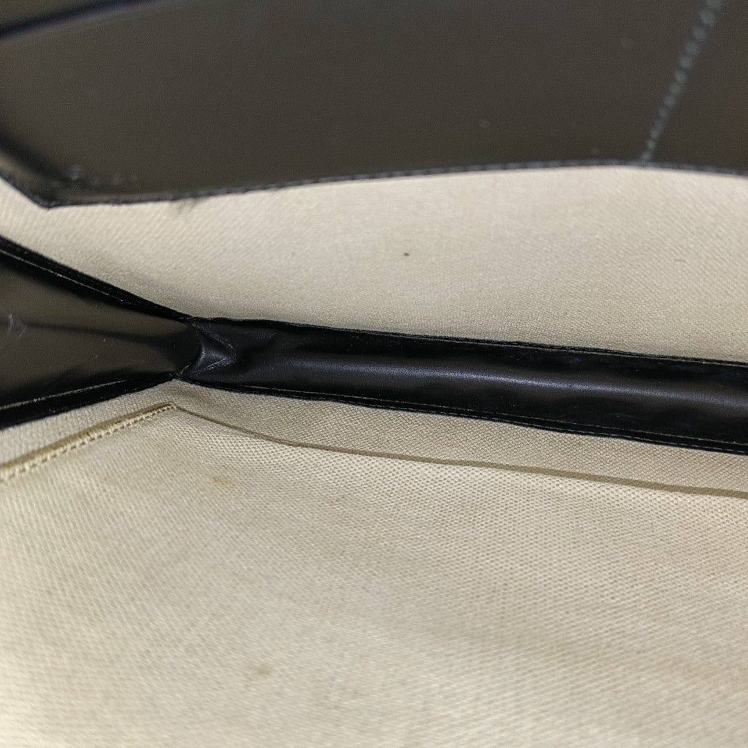 GG Supreme Monogram Coated Canvas Black