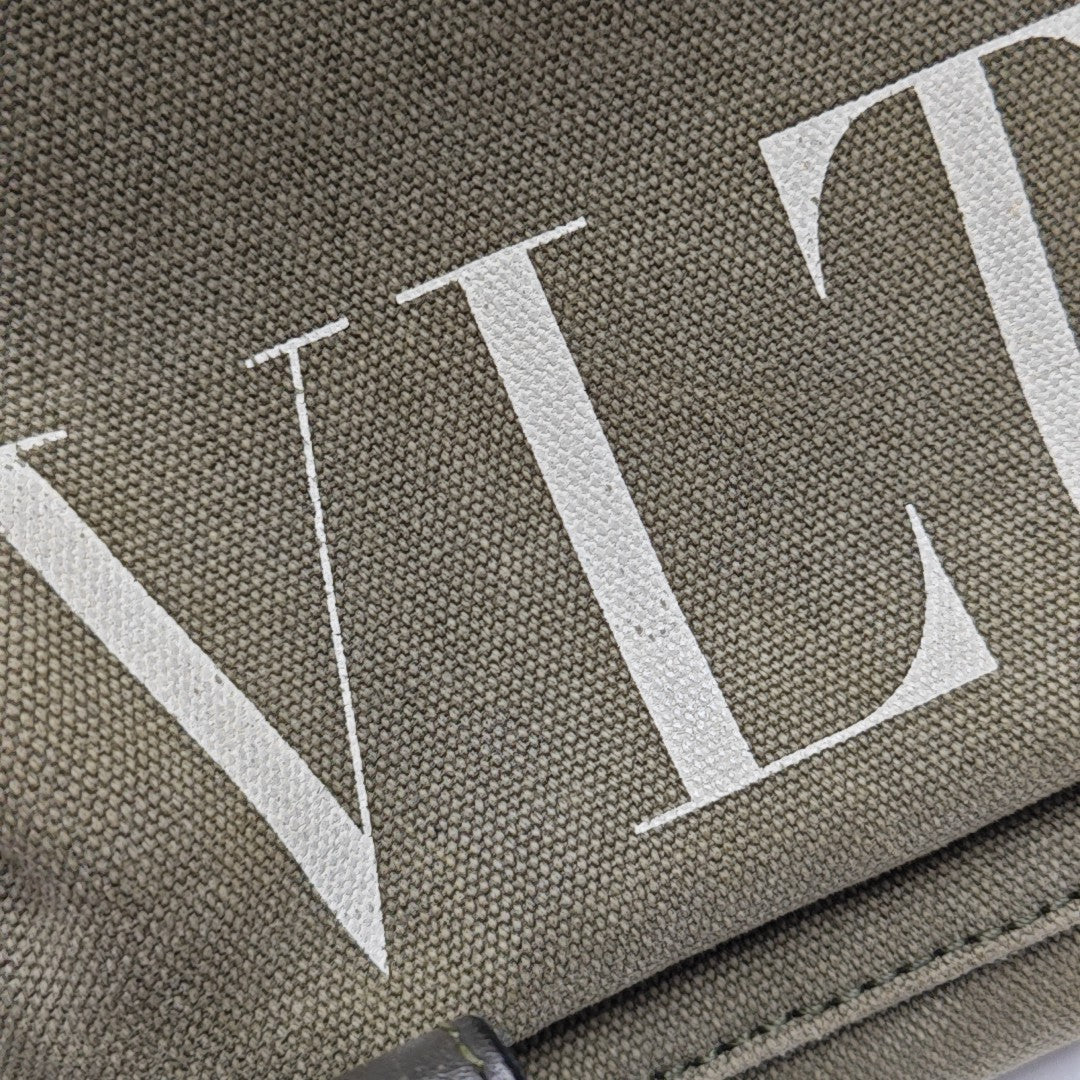 Canvas Shoulder Bag Green