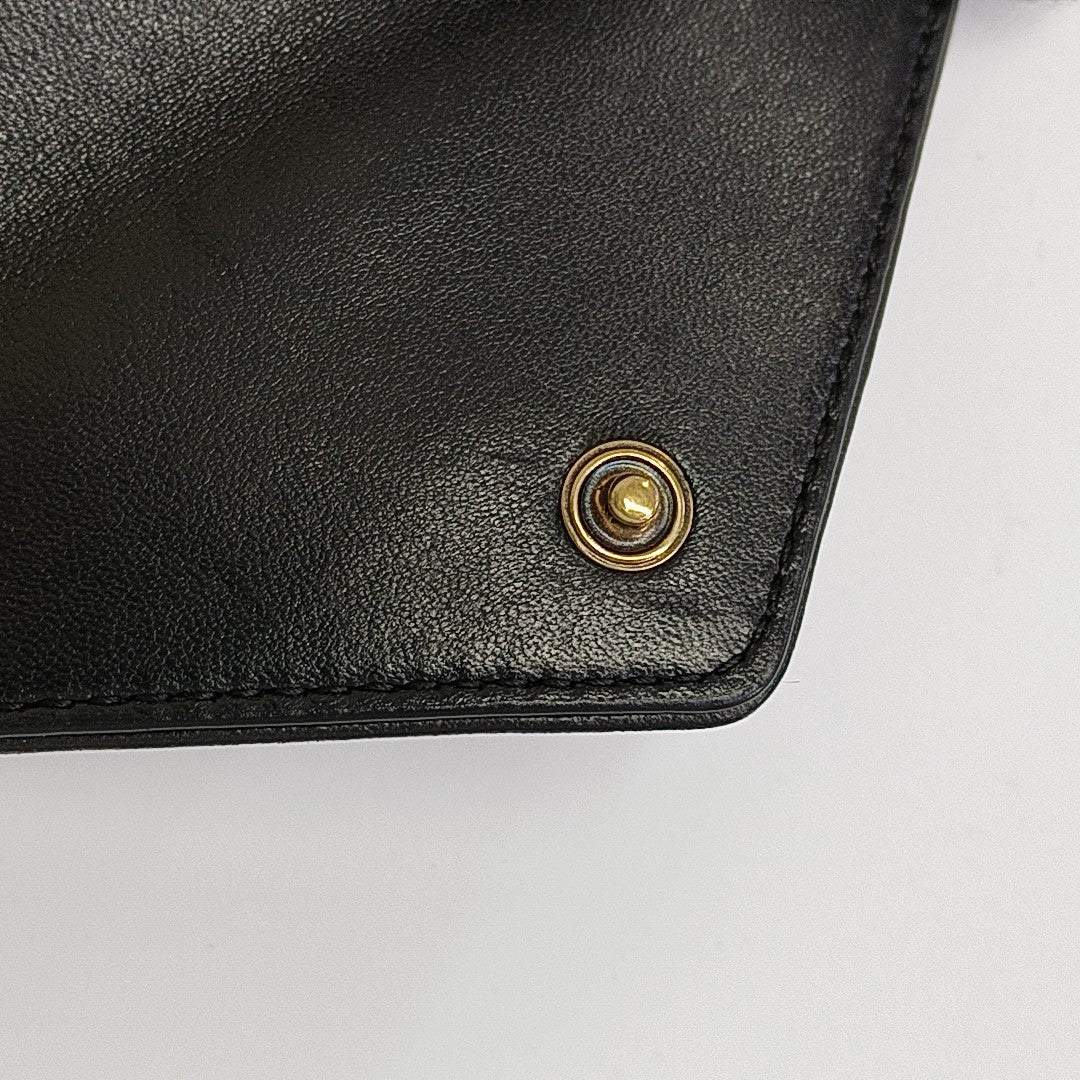 GABY Quilted Lambskin Black