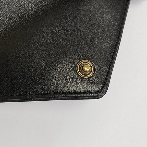 GABY Quilted Lambskin Black