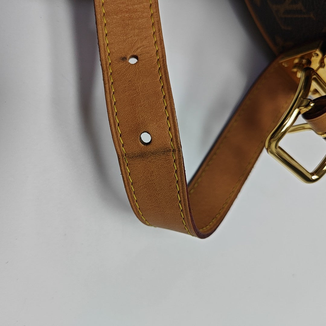BOITE CHAPEAU PM Monogram Coated Canvas Brown