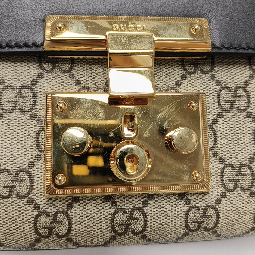 Padlock Small Monogram Coated Canvas Multicolor
