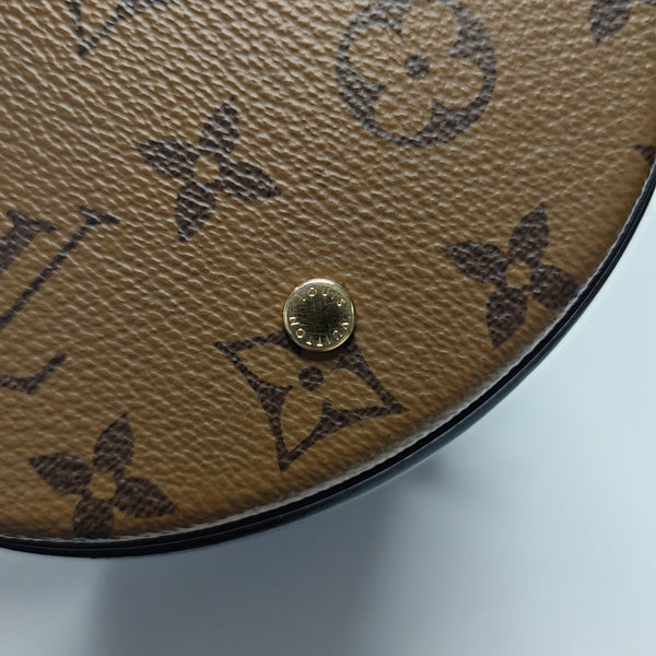 CANNES PM Monogram Coated Canvas Brown