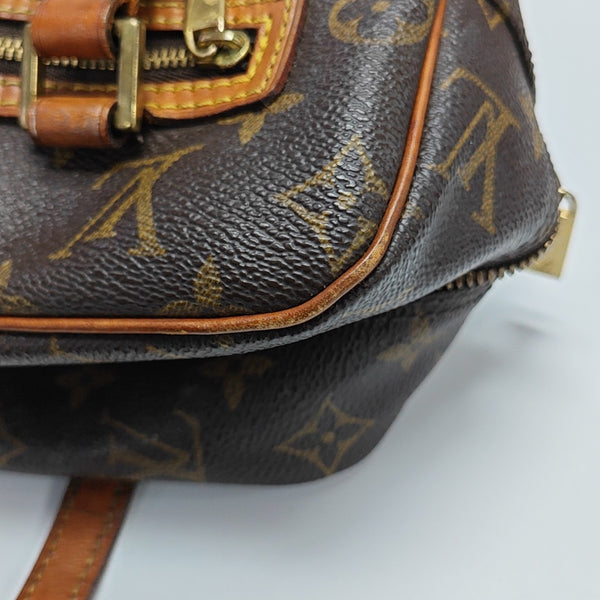 CITE Monogram Coated Canvas Brown