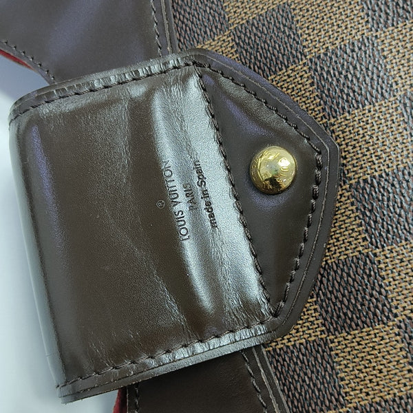 SISTINA GM Damier Ebene Coated Canvas Brown