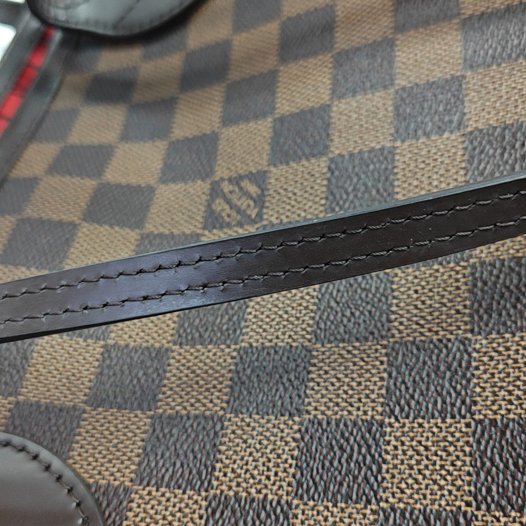 NEVERFULL MM Damier Ebene Coated Canvas Brown