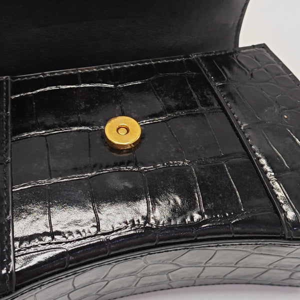 Hourglass XS Calfskin Black