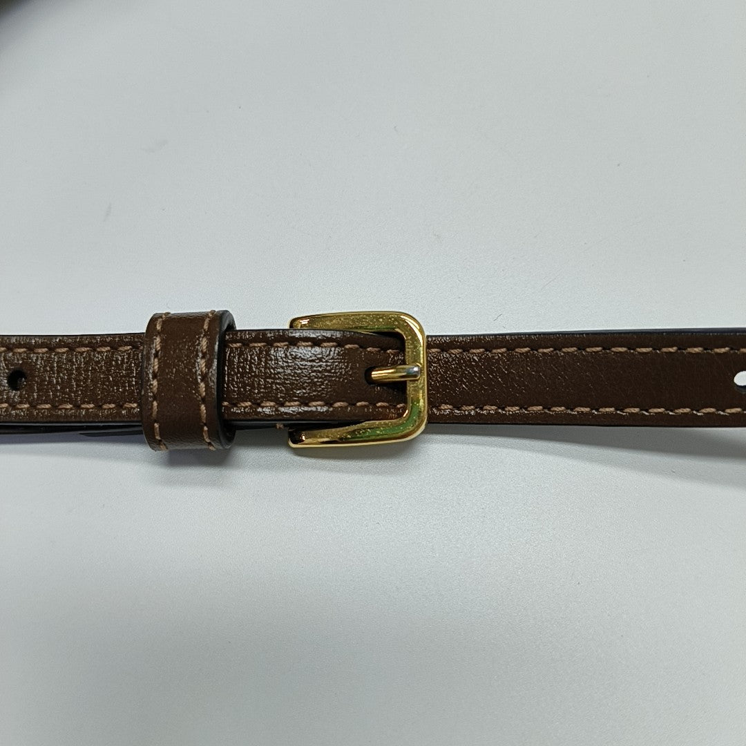 Horsebit 1955 Mini Coated Canvas Beige